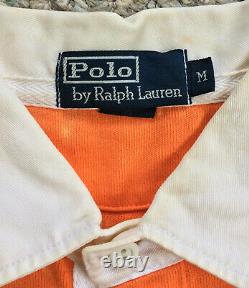 Vintage Polo Ralph Lauren 5 Horsemen Rugby Bear Ski Wing USA Sport