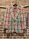 Vintage Polo Ralph Lauren 60s 70s Madras Blazer Britches Of Georgetowne Men's