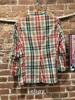 Vintage Polo Ralph Lauren 60s 70s Madras Blazer Britches Of Georgetowne Men's