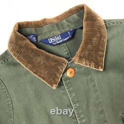 Vintage Polo Ralph Lauren Barn Coat Chore Jacket Size Large