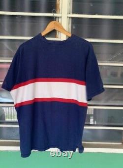 Vintage Polo Ralph Lauren Bear Stadium Snow Beach 1992 Rare P Wing T Shirt Sz M
