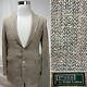 Vintage Polo Ralph Lauren Beige Plaid Tweed Blazer Jacket Men's/boys 20 Coat 34s