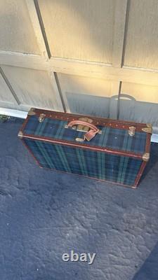Vintage Polo Ralph Lauren Black Watch Suitcase Made In Italy 93 Snowbeach Rrl