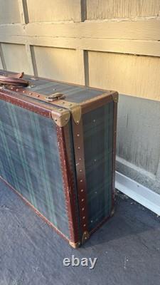 Vintage Polo Ralph Lauren Black Watch Suitcase Made In Italy 93 Snowbeach Rrl