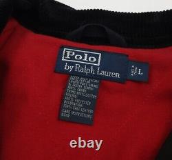 Vintage Polo Ralph Lauren Blackwatch Plaid Utility Jacket Rare Oil Cloth Country