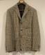 Vintage Polo Ralph Lauren Blazer Houndstooth 42r Flax Rayon Italy Suit Jacket