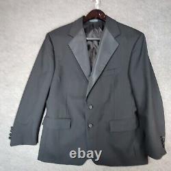 Vintage Polo Ralph Lauren Blazer Mens 40 Black Tuxedo Made in USA Wool