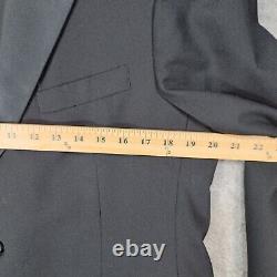 Vintage Polo Ralph Lauren Blazer Mens 40 Black Tuxedo Made in USA Wool