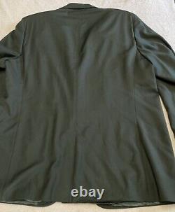 Vintage Polo Ralph Lauren Blazer Mens 50L Green Gold Button Equestrian Italy