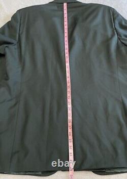 Vintage Polo Ralph Lauren Blazer Mens 50L Green Gold Button Equestrian Italy