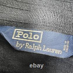 Vintage Polo Ralph Lauren Bomber Jacket Men XL Linen Utility Pocket Military