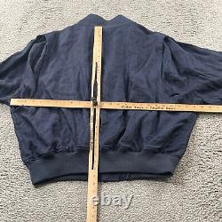 Vintage Polo Ralph Lauren Bomber Jacket Men XL Linen Utility Pocket Military