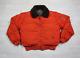 Vintage Polo Ralph Lauren Bomber Jacket Men's (m) Orange Down Fur Collar Y2k