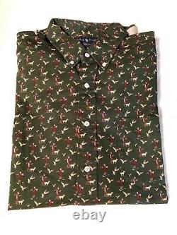 Vintage Polo Ralph Lauren Button Down Shirt Duck Hunting Great Outdoors 2XL XXL