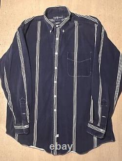 Vintage Polo Ralph Lauren Button Down Shirt Mens Large Rare
