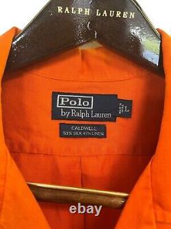 Vintage Polo Ralph Lauren Caldwell 53% Silk 47% Linen shirt