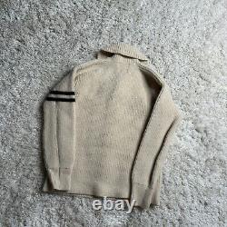 Vintage Polo Ralph Lauren Cardigan Sweater Mens Medium Mt Whitney USA 100% Wool