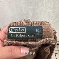 Vintage Polo Ralph Lauren Cargo Pants Men 34x34 Brown Paratrooper Military