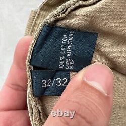 Vintage Polo Ralph Lauren Cargo Pants Mens 32x32 Brown Corduroy Military Utility