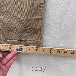 Vintage Polo Ralph Lauren Cargo Pants Mens 32x32 Brown Corduroy Military Utility