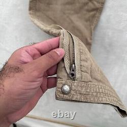 Vintage Polo Ralph Lauren Cargo Pants Mens 32x32 Brown Corduroy Military Utility