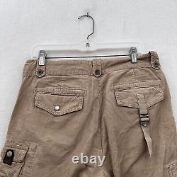 Vintage Polo Ralph Lauren Cargo Pants Mens 32x32 Brown Corduroy Military Utility