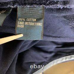 Vintage Polo Ralph Lauren Cargo Pants Mens 36 x 30 Navy Utility Military 90s Y2K