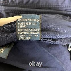 Vintage Polo Ralph Lauren Cargo Pants Mens 36 x 30 Navy Utility Military 90s Y2K
