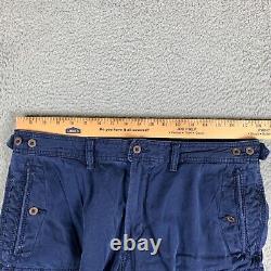 Vintage Polo Ralph Lauren Cargo Pants Mens 36 x 30 Navy Utility Military 90s Y2K