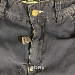 Vintage Polo Ralph Lauren Cargo Utility Flight Pants Navy Blue 32x30 Rare VTG