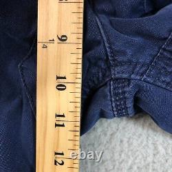 Vintage Polo Ralph Lauren Cargo Utility Flight Pants Navy Blue 32x30 Rare VTG