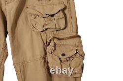 Vintage Polo Ralph Lauren Cargos Chino Pants Military Pockets Fishing Hunting 38