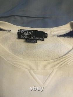 Vintage Polo Ralph Lauren Cookie Sweatshirt Medium USA Suicide 88 92 93 Stadium