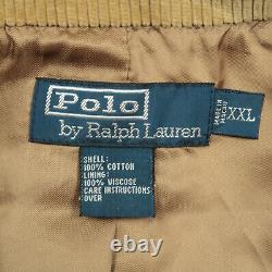 Vintage Polo Ralph Lauren Corduroy 3/2 1V Hacking Jacket Blazer Size 2XL