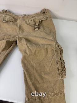 Vintage Polo Ralph Lauren Corduroy Cargo Pants Mens Size 32X32 Paratrooper