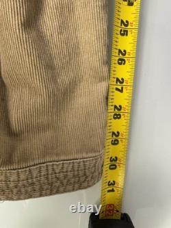 Vintage Polo Ralph Lauren Corduroy Cargo Pants Mens Size 32X32 Paratrooper