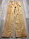 Vintage Polo Ralph Lauren Corduroy Pants Tan Mens Size 31 Preppy Casual Slacks