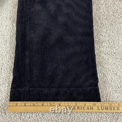 Vintage Polo Ralph Lauren Corduroy Patchwork Pants 38x34 Wide Leg 90s Skater