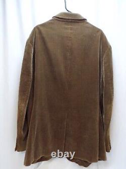 Vintage Polo Ralph Lauren Cotton Heavy Corduroy Jacket Blazer Men's 3 Button XXL