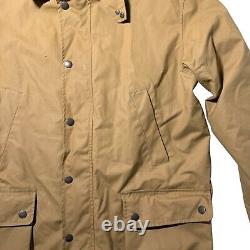Vintage Polo Ralph Lauren Cotton Waxed Hunting Field Outdoor Jacket Sz Large