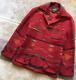 Vintage Polo Ralph Lauren Country Native American 90's Rag Red Jacket Used