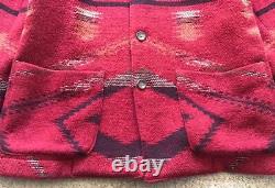 Vintage Polo Ralph Lauren Country Native American 90's Rag Red jacket Used