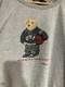 Vintage Polo Ralph Lauren Crew Sweatshirt Size Xl Usa Basketball Polo Bear 90s