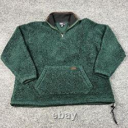 Vintage Polo Ralph Lauren Deep Pile Fleece Rare USA Made Sportsman Outdoor 92 RL