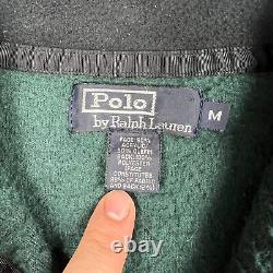 Vintage Polo Ralph Lauren Deep Pile Fleece Rare USA Made Sportsman Outdoor 92 RL