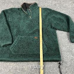 Vintage Polo Ralph Lauren Deep Pile Fleece Rare USA Made Sportsman Outdoor 92 RL