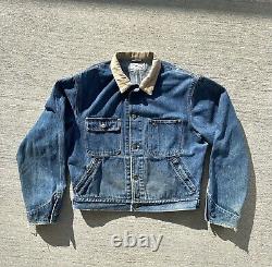 Vintage Polo Ralph Lauren Denim Jacket Slightly Distressed