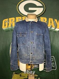 Vintage Polo Ralph Lauren Denim Jacket Slightly Distressed