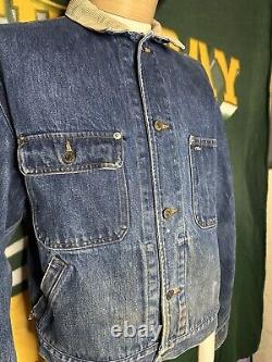 Vintage Polo Ralph Lauren Denim Jacket Slightly Distressed
