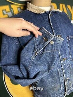 Vintage Polo Ralph Lauren Denim Jacket Slightly Distressed